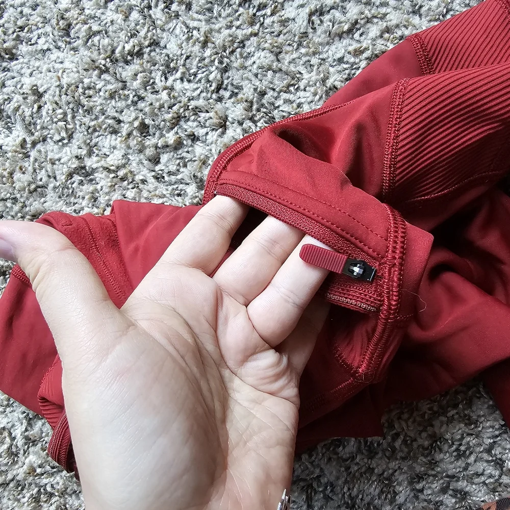 lululemon athletica trendy red
